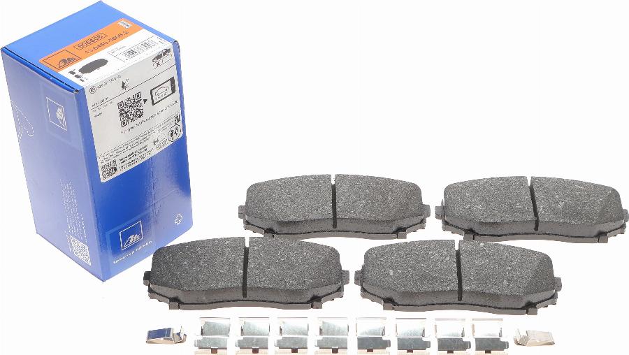 ATE 13.0460-5606.2 - Brake Pad Set, disc brake autospares.lv