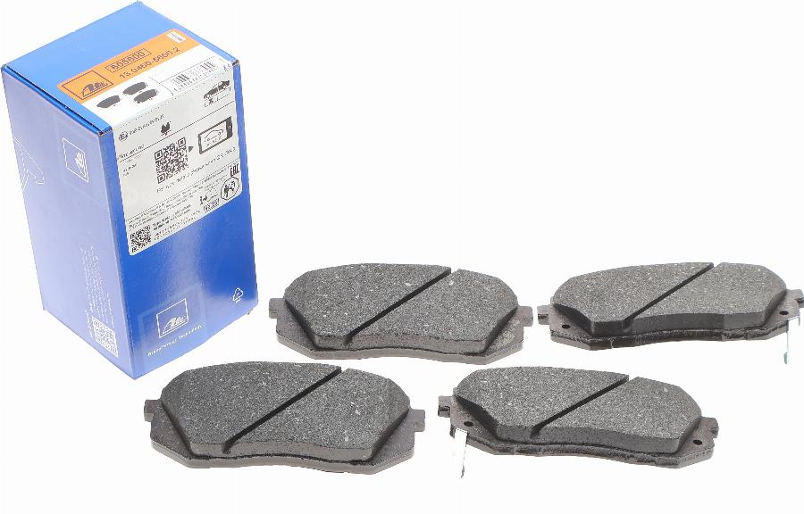 ATE 13.0460-5600.2 - Brake Pad Set, disc brake autospares.lv