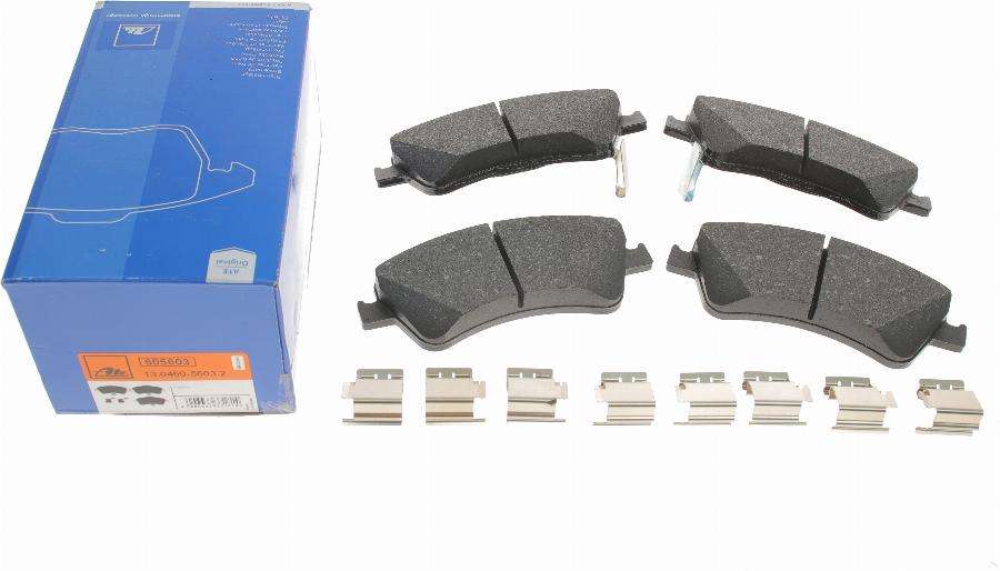 ATE 13.0460-5603.2 - Brake Pad Set, disc brake autospares.lv