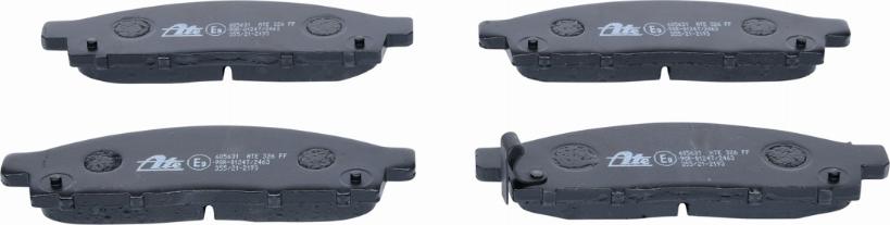 ATE 13.0460-5631.2 - Brake Pad Set, disc brake autospares.lv