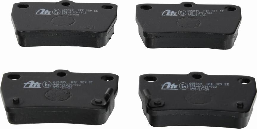 ATE 13.0460-5849.2 - Brake Pad Set, disc brake autospares.lv