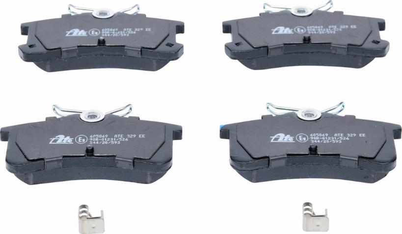 ATE 13.0460-5869.2 - Brake Pad Set, disc brake autospares.lv