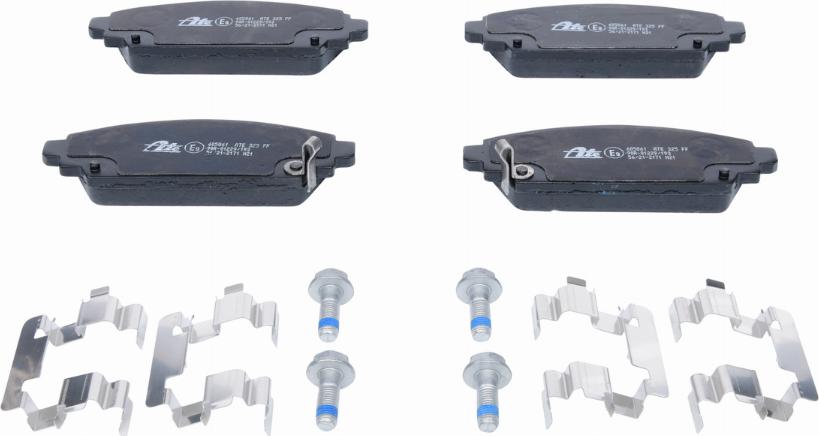 ATE 13.0460-5861.2 - Brake Pad Set, disc brake autospares.lv