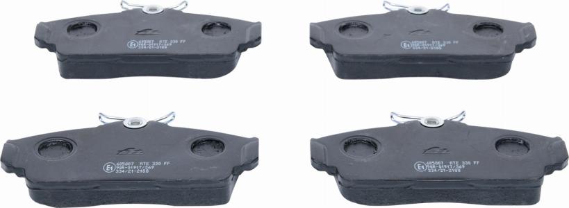 ATE 13.0460-5807.2 - Brake Pad Set, disc brake autospares.lv