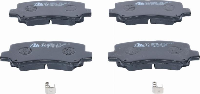 ATE 13.0460-5836.2 - Brake Pad Set, disc brake autospares.lv