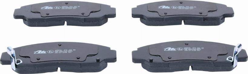 ATE 13.0460-5878.2 - Brake Pad Set, disc brake autospares.lv