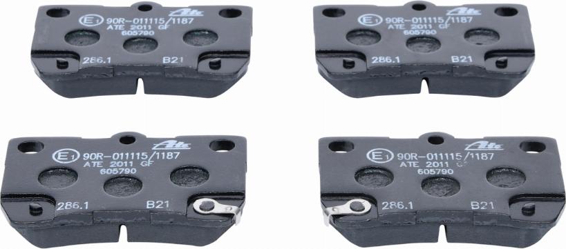 ATE 13.0460-5790.2 - Brake Pad Set, disc brake autospares.lv