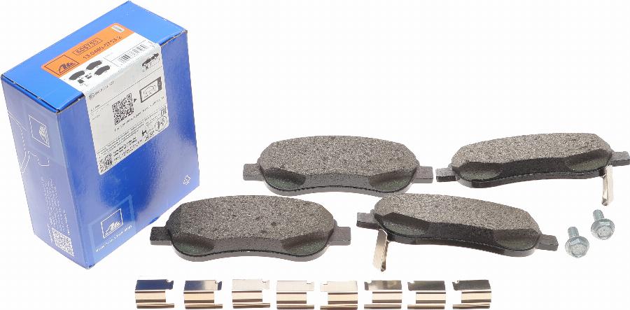 ATE 13.0460-5753.2 - Brake Pad Set, disc brake autospares.lv