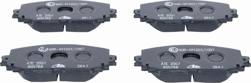 ATE 13.0460-5768.2 - Brake Pad Set, disc brake autospares.lv