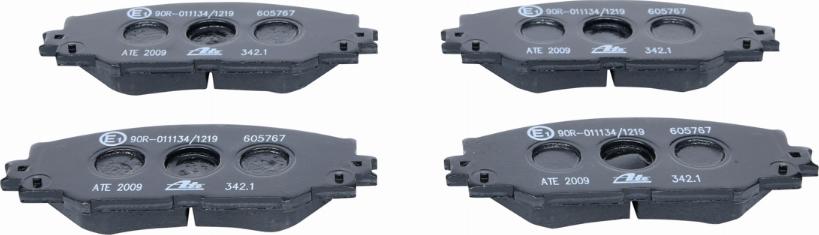 ATE 13.0460-5767.2 - Brake Pad Set, disc brake autospares.lv