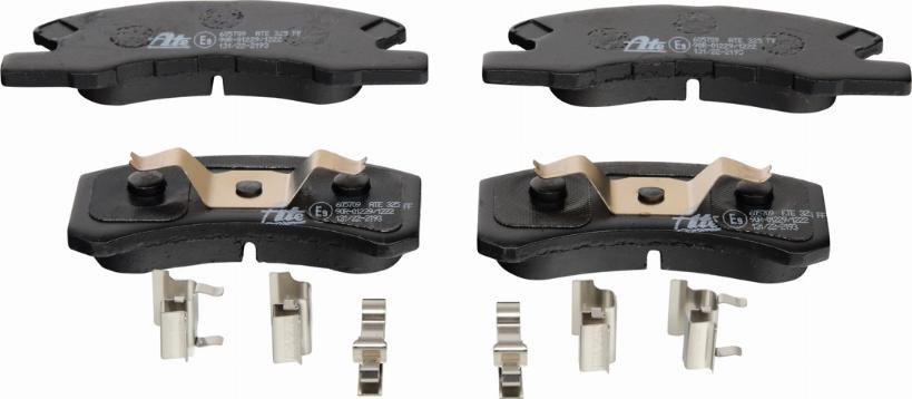 ATE 13.0460-5709.2 - Brake Pad Set, disc brake autospares.lv