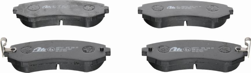 ATE 13.0460-5717.2 - Brake Pad Set, disc brake autospares.lv