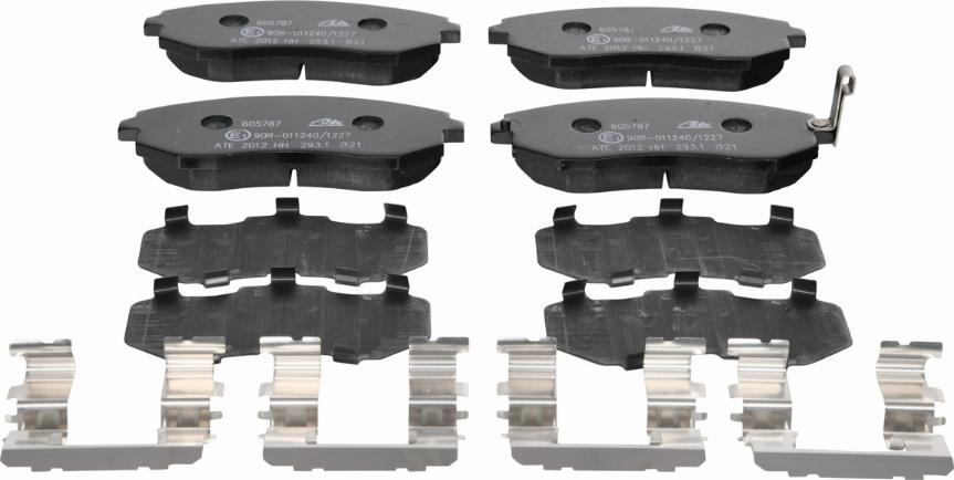 ATE 13.0460-5787.2 - Brake Pad Set, disc brake autospares.lv