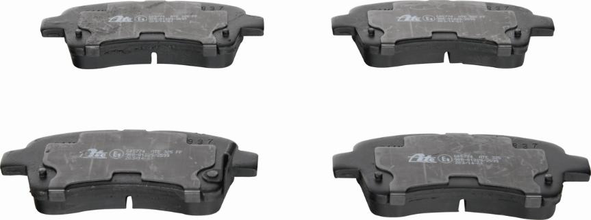 ATE 13.0460-5774.2 - Brake Pad Set, disc brake autospares.lv