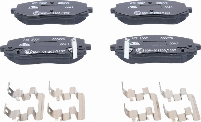 ATE 13.0460-5776.2 - Brake Pad Set, disc brake autospares.lv