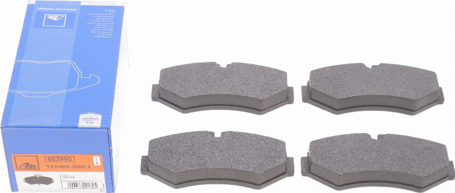 ATE 13.0460-3990.2 - Brake Pad Set, disc brake autospares.lv