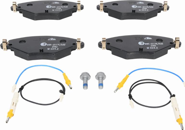 ATE 13.0460-3997.2 - Brake Pad Set, disc brake autospares.lv