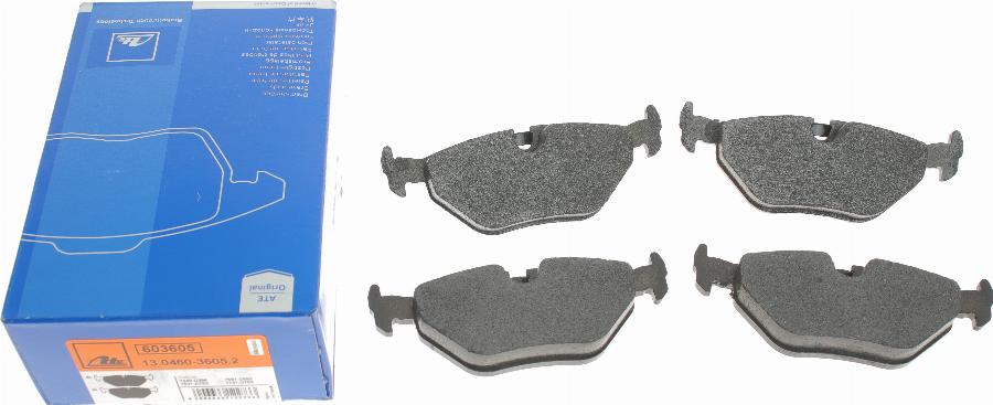 ATE 13.0460-3605.2 - Brake Pad Set, disc brake autospares.lv