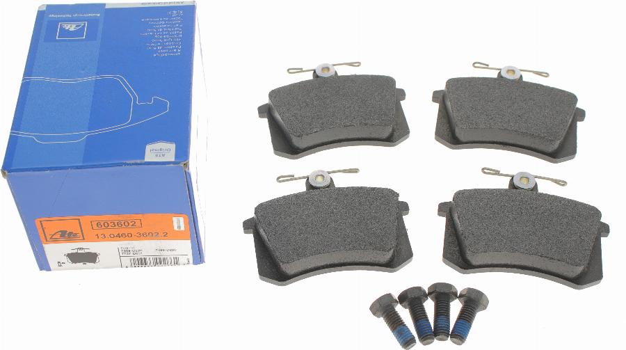 ATE 13.0460-3602.2 - Brake Pad Set, disc brake autospares.lv