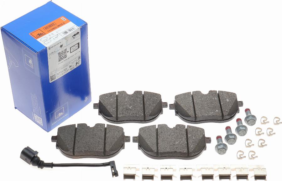 ATE 13.0460-3892.2 - Brake Pad Set, disc brake autospares.lv