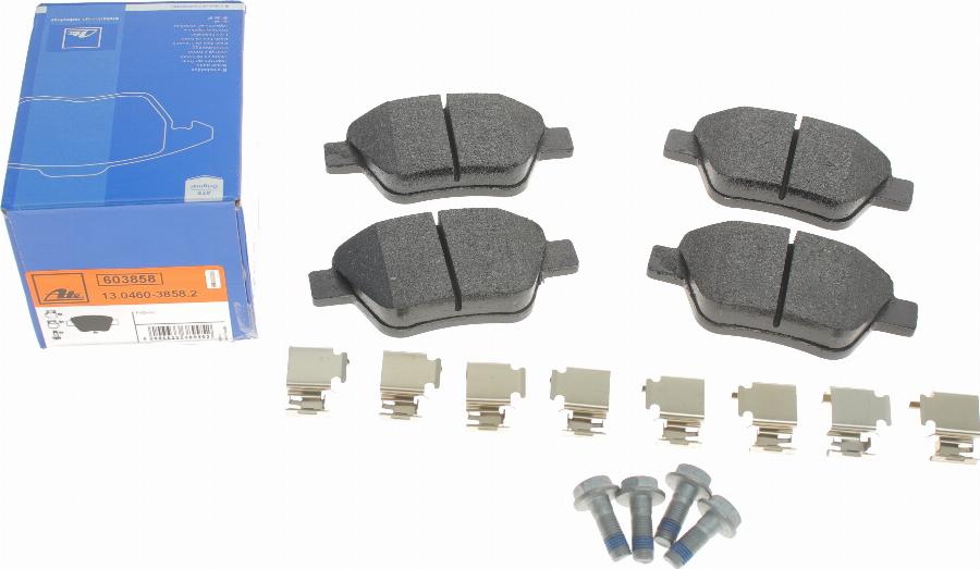 ATE 13.0460-3858.2 - Brake Pad Set, disc brake autospares.lv