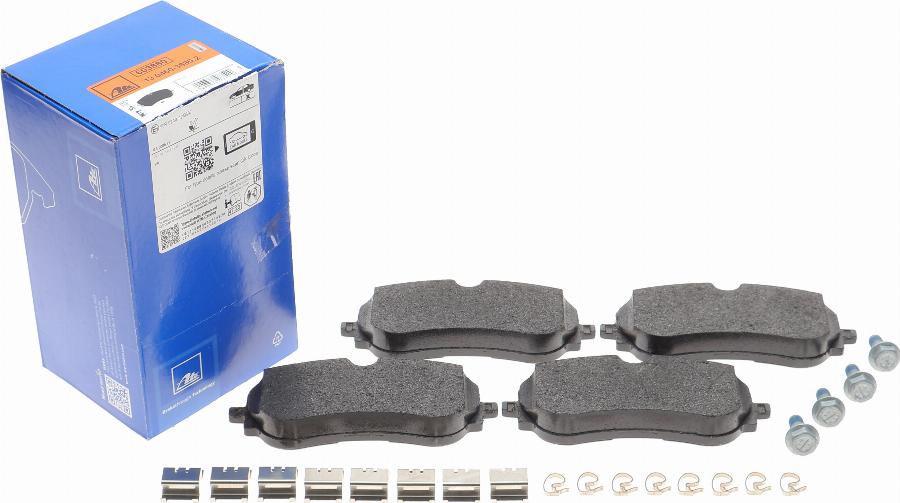 ATE 13.0460-3880.2 - Brake Pad Set, disc brake autospares.lv