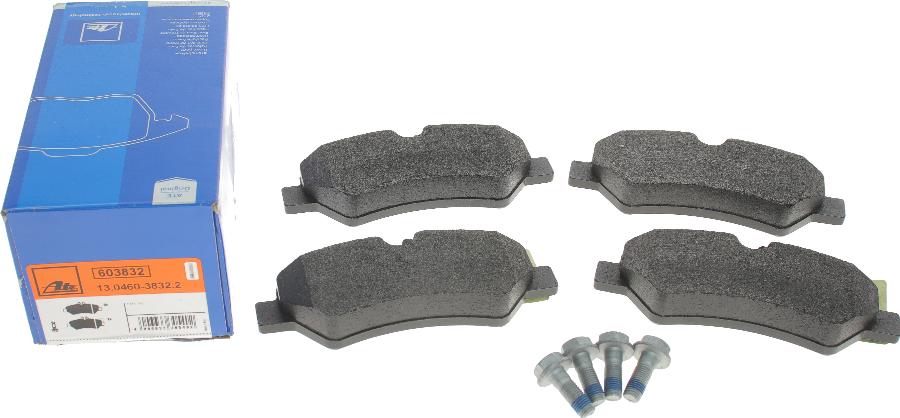 ATE 13.0460-3832.2 - Brake Pad Set, disc brake autospares.lv