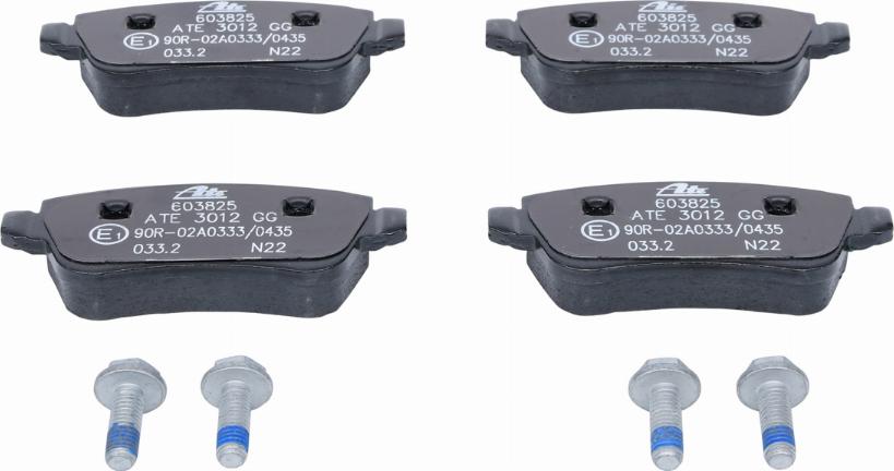 ATE 13.0460-3825.2 - Brake Pad Set, disc brake autospares.lv