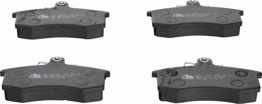 ATE 13.0460-2965.2 - Brake Pad Set, disc brake autospares.lv