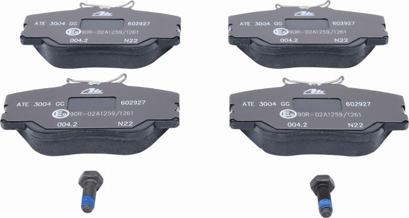 ATE 13.0460-2927.2 - Brake Pad Set, disc brake autospares.lv