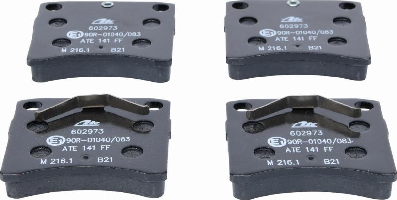 ATE 13.0460-2973.2 - Brake Pad Set, disc brake autospares.lv