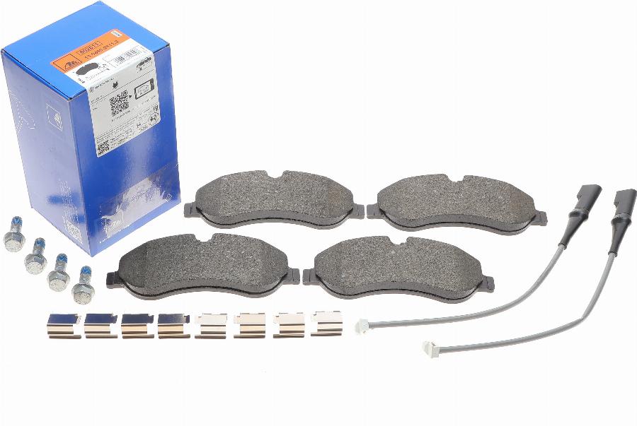 ATE 13.0460-2611.2 - Brake Pad Set, disc brake autospares.lv