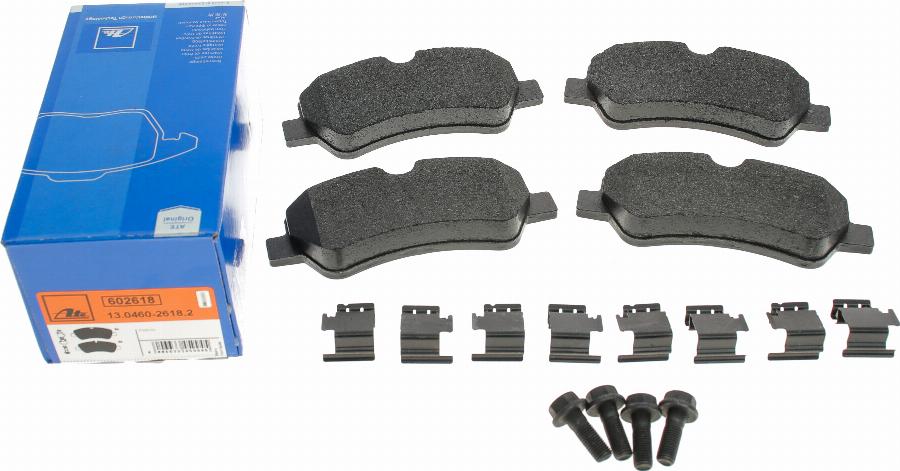 ATE 13.0460-2618.2 - Brake Pad Set, disc brake autospares.lv