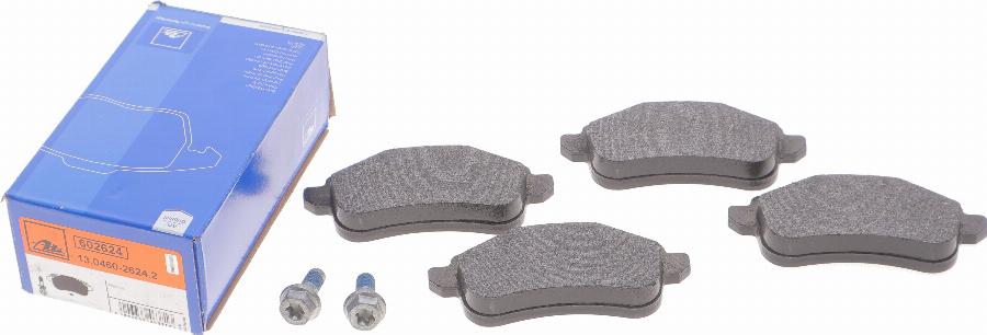 ATE 13.0460-2624.2 - Brake Pad Set, disc brake autospares.lv