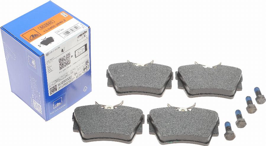 ATE 13.0460-2840.2 - Brake Pad Set, disc brake autospares.lv