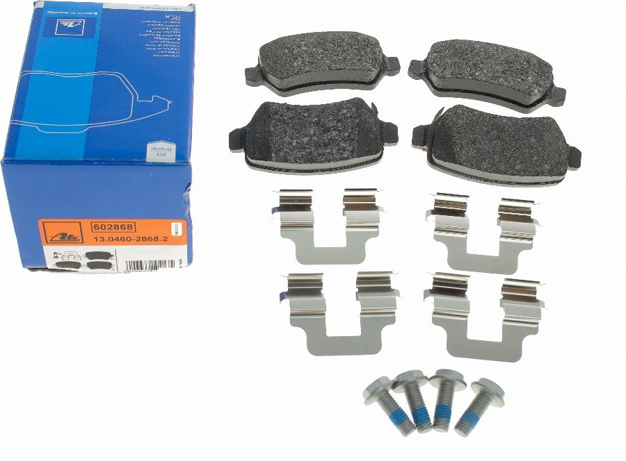 ATE 13.0460-2868.2 - Brake Pad Set, disc brake autospares.lv