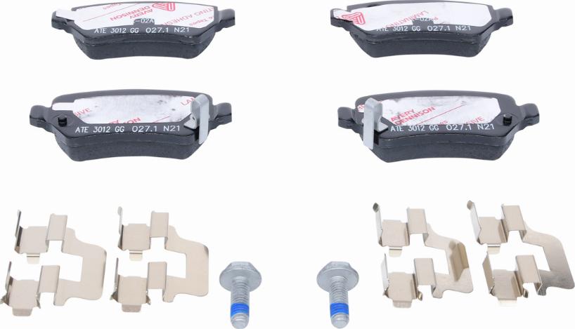 ATE 13.0460-2868.2 - Brake Pad Set, disc brake autospares.lv