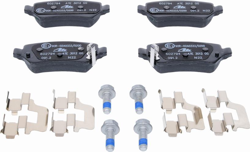 ATE 13.0460-2794.2 - Brake Pad Set, disc brake autospares.lv