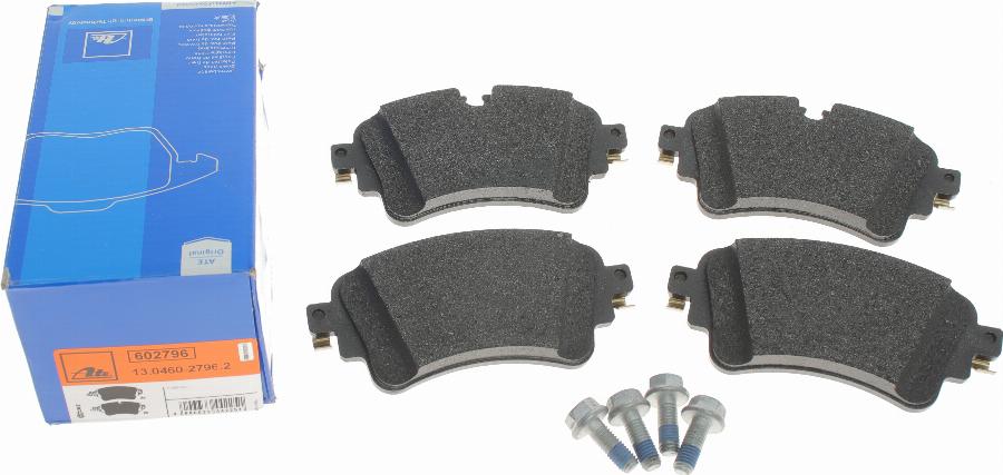 ATE 13.0460-2796.2 - Brake Pad Set, disc brake autospares.lv