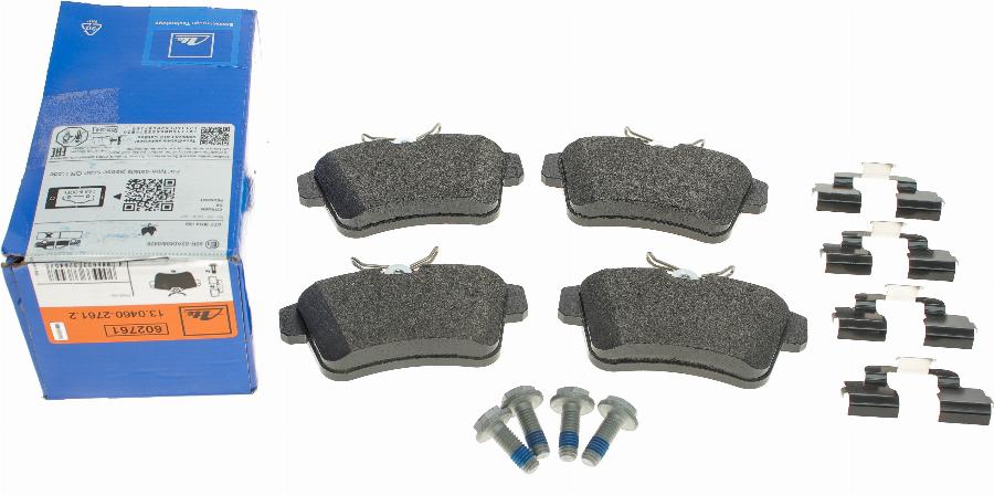 ATE 13.0460-2761.2 - Brake Pad Set, disc brake autospares.lv