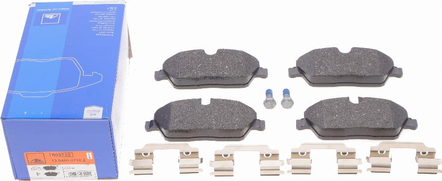 ATE 13.0460-2710.2 - Brake Pad Set, disc brake autospares.lv