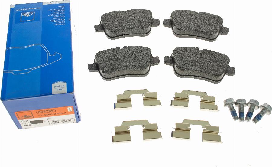 ATE 13.0460-2786.2 - Brake Pad Set, disc brake autospares.lv