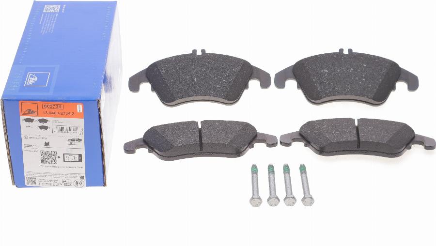 ATE 13.0460-2734.2 - Brake Pad Set, disc brake autospares.lv