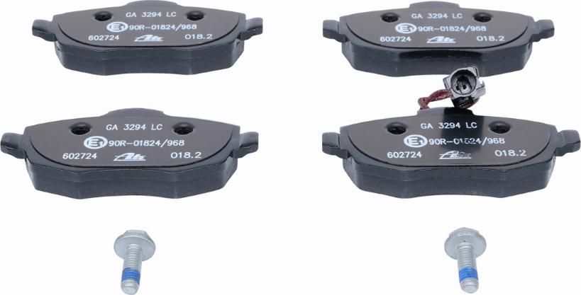 ATE 13.0460-2724.2 - Brake Pad Set, disc brake autospares.lv