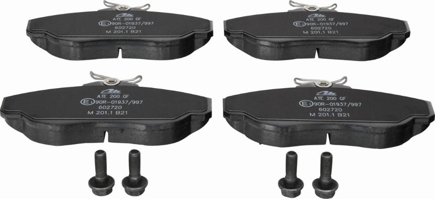 ATE 13.0460-2720.2 - Brake Pad Set, disc brake autospares.lv