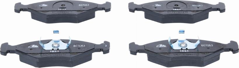 ATE 13.0460-7063.2 - Brake Pad Set, disc brake autospares.lv