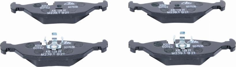 ATE 13.0460-7036.2 - Brake Pad Set, disc brake autospares.lv