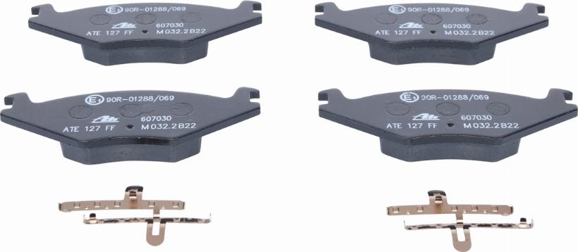 ATE 13.0460-7030.2 - Brake Pad Set, disc brake autospares.lv