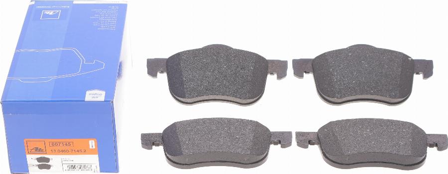 ATE 13.0460-7145.2 - Brake Pad Set, disc brake autospares.lv