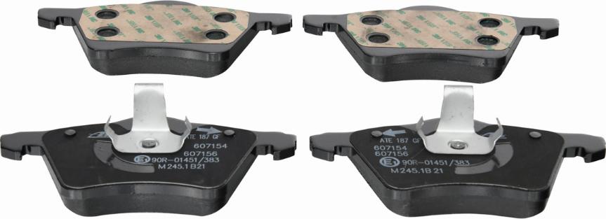 ATE 13.0460-7156.2 - Brake Pad Set, disc brake autospares.lv